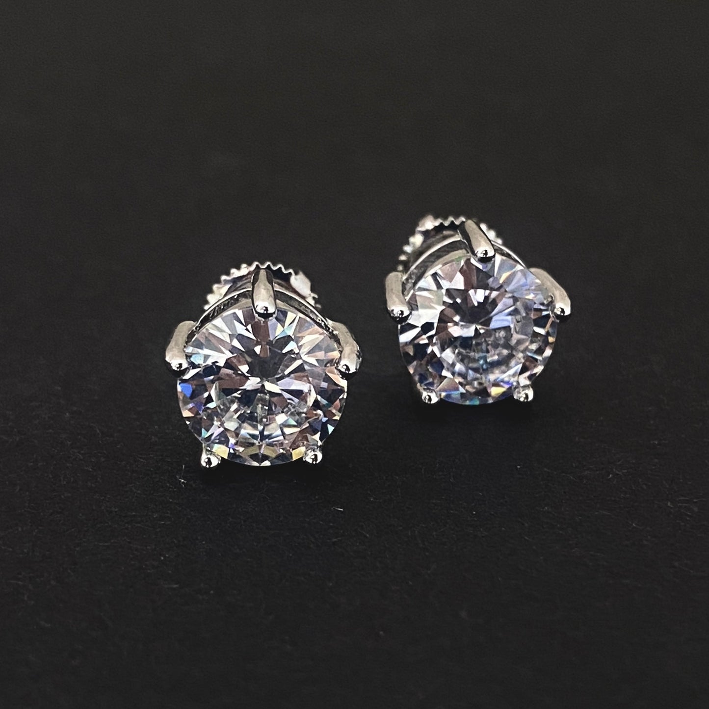 Luna Solitaire Studs