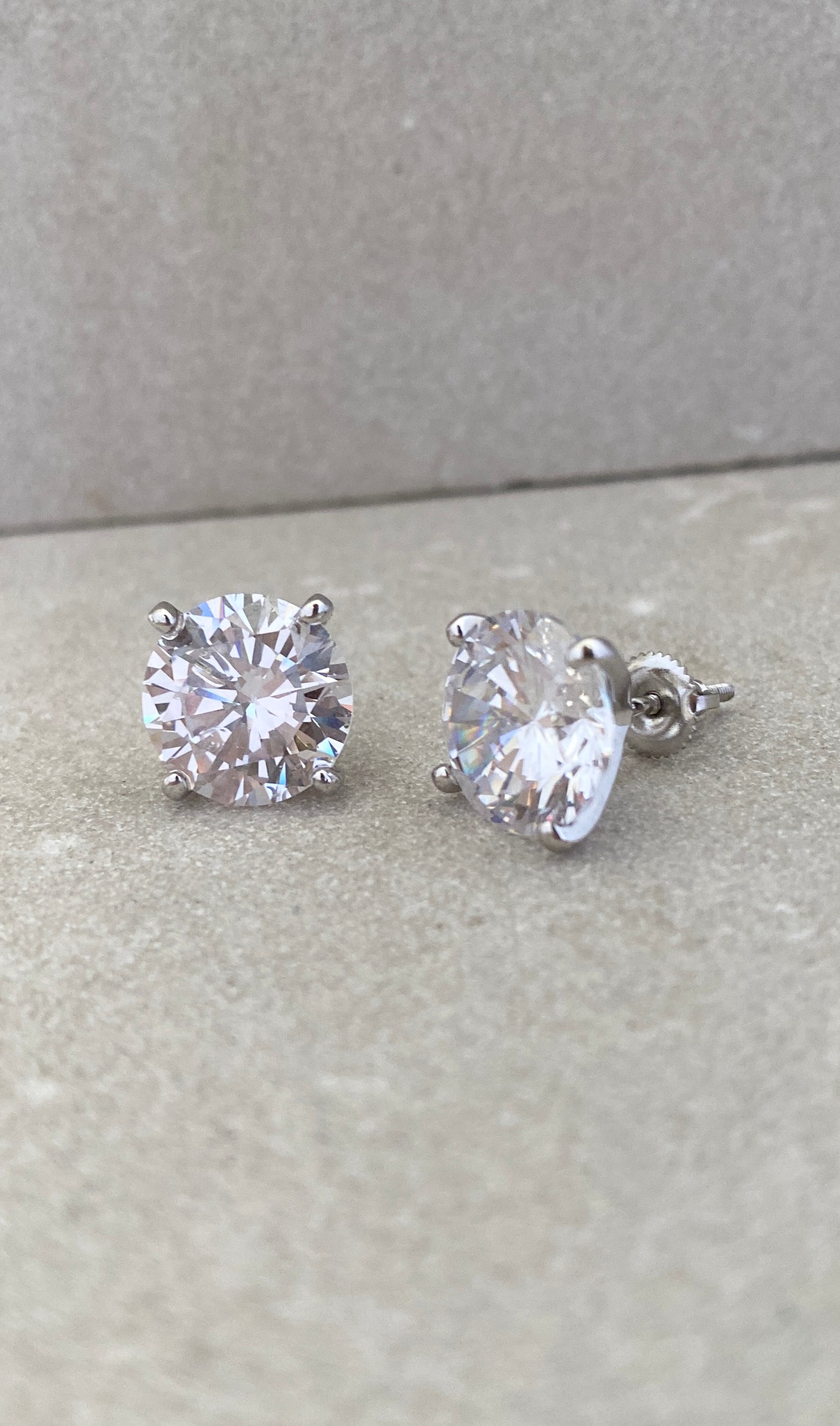 Solitaire Studs (3 CT)