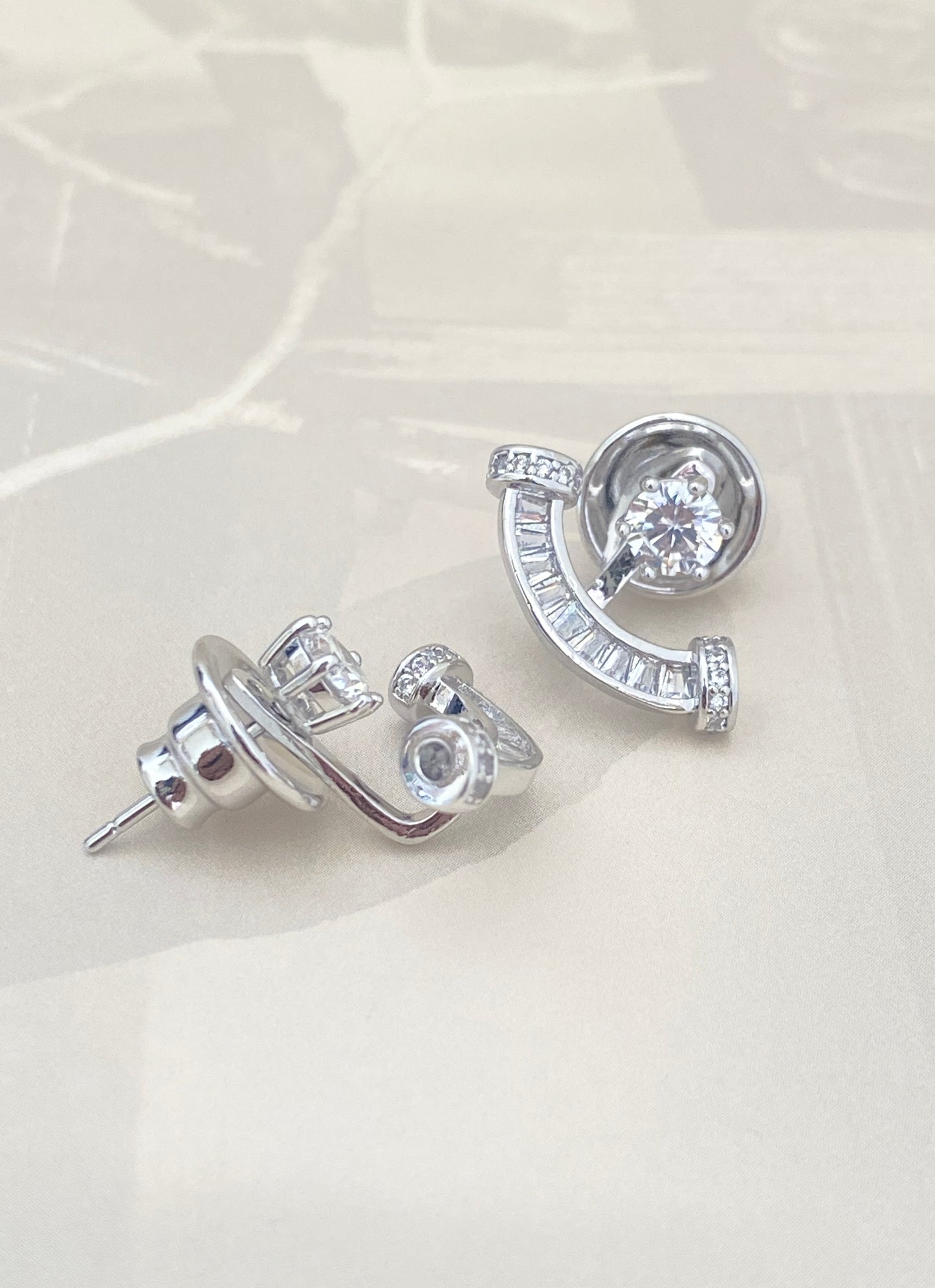 Moon Arc Studs