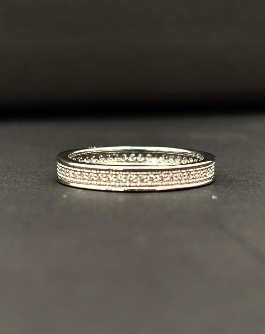 Textured Band Ring