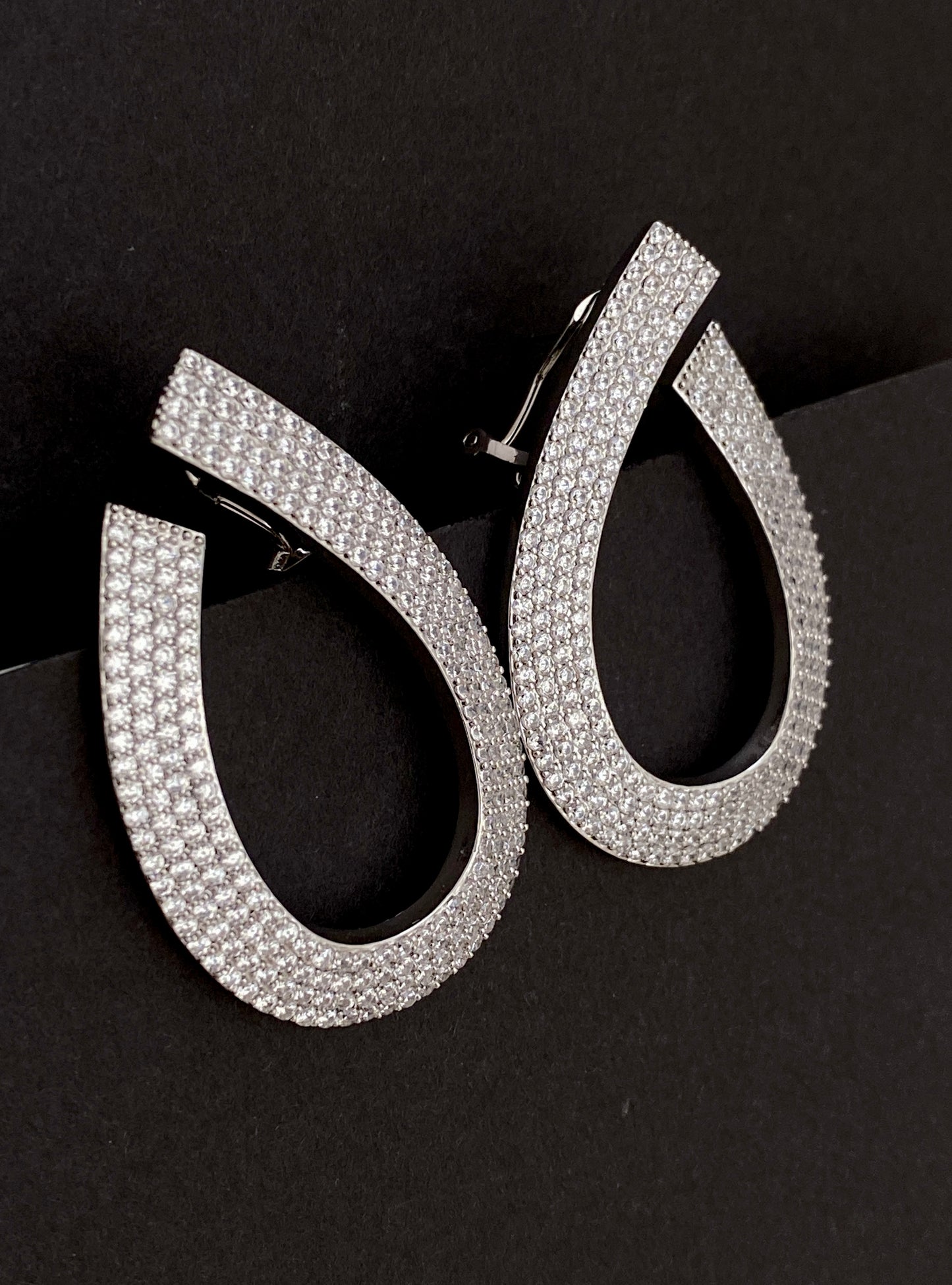 Crystal Loop Studs
