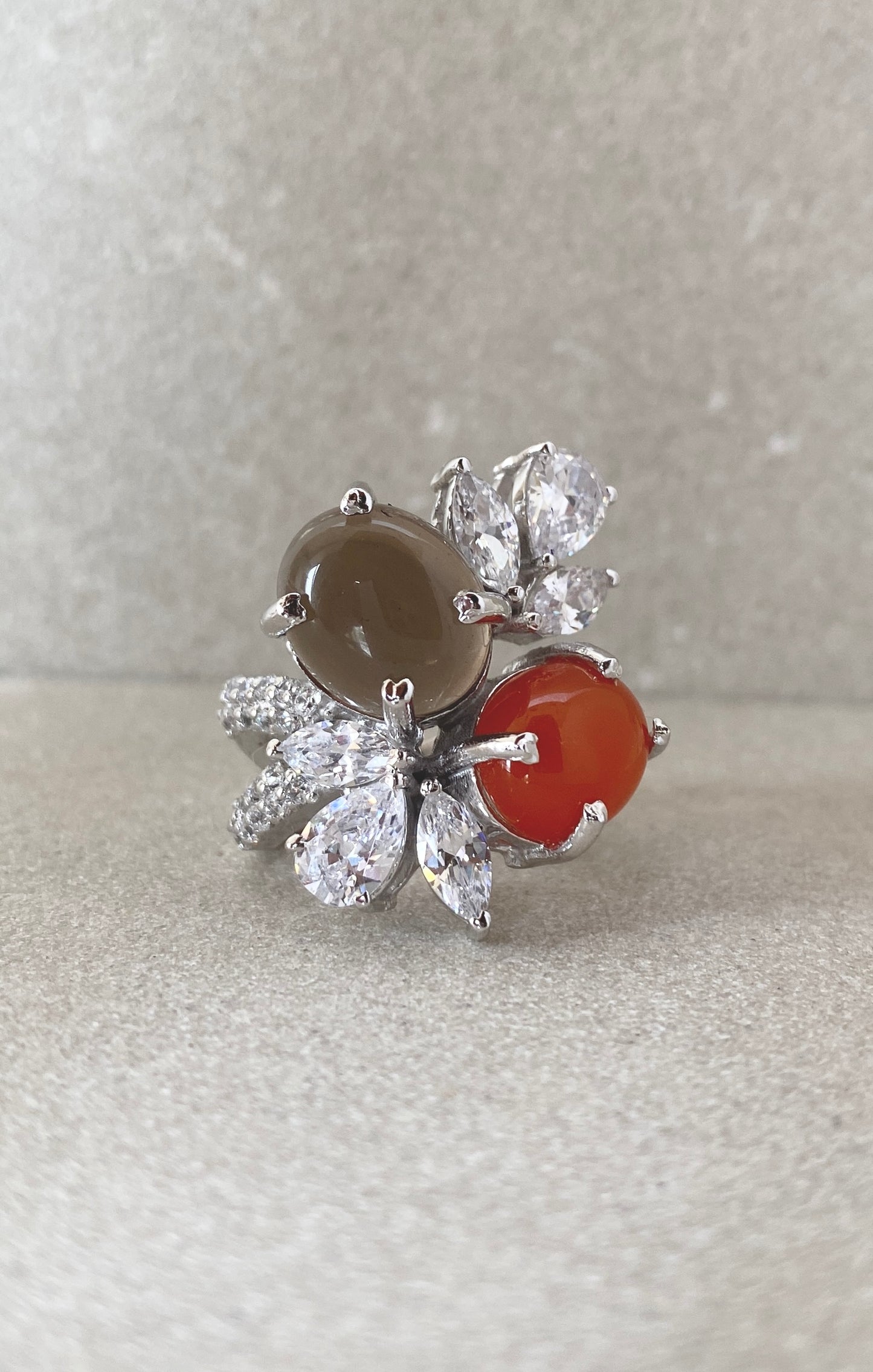 Lemon Lime Sparkle Ring