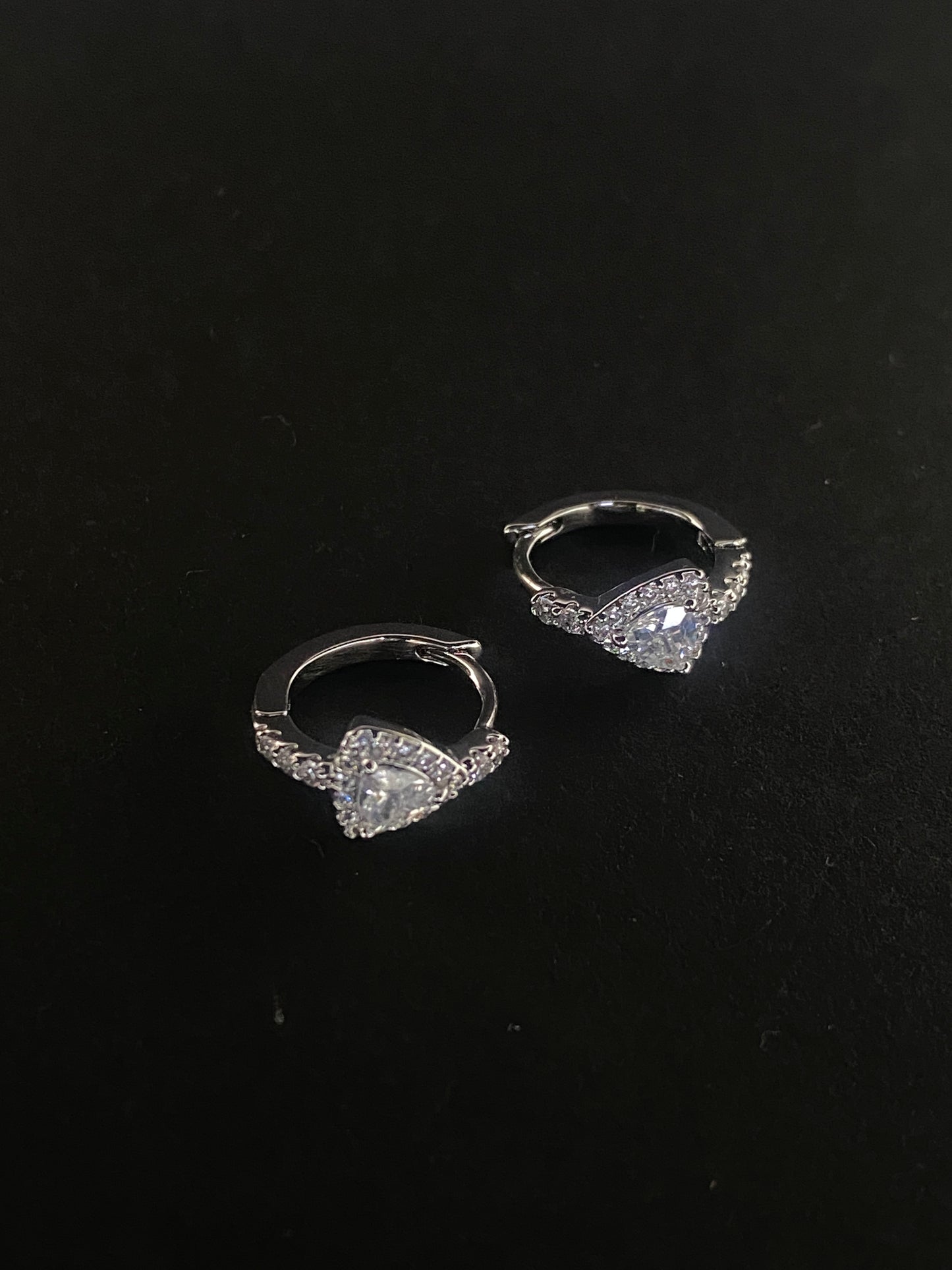 Pear Drop Hoops