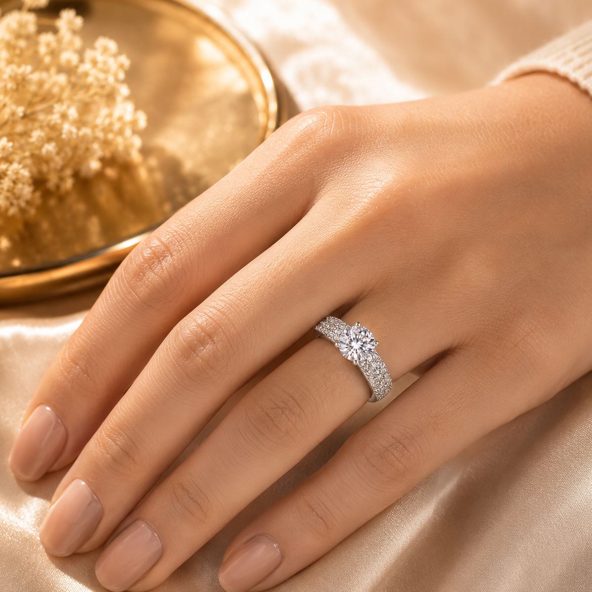 Vine Kiss Ring