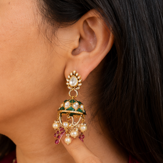 Mughal Bloom Earrings