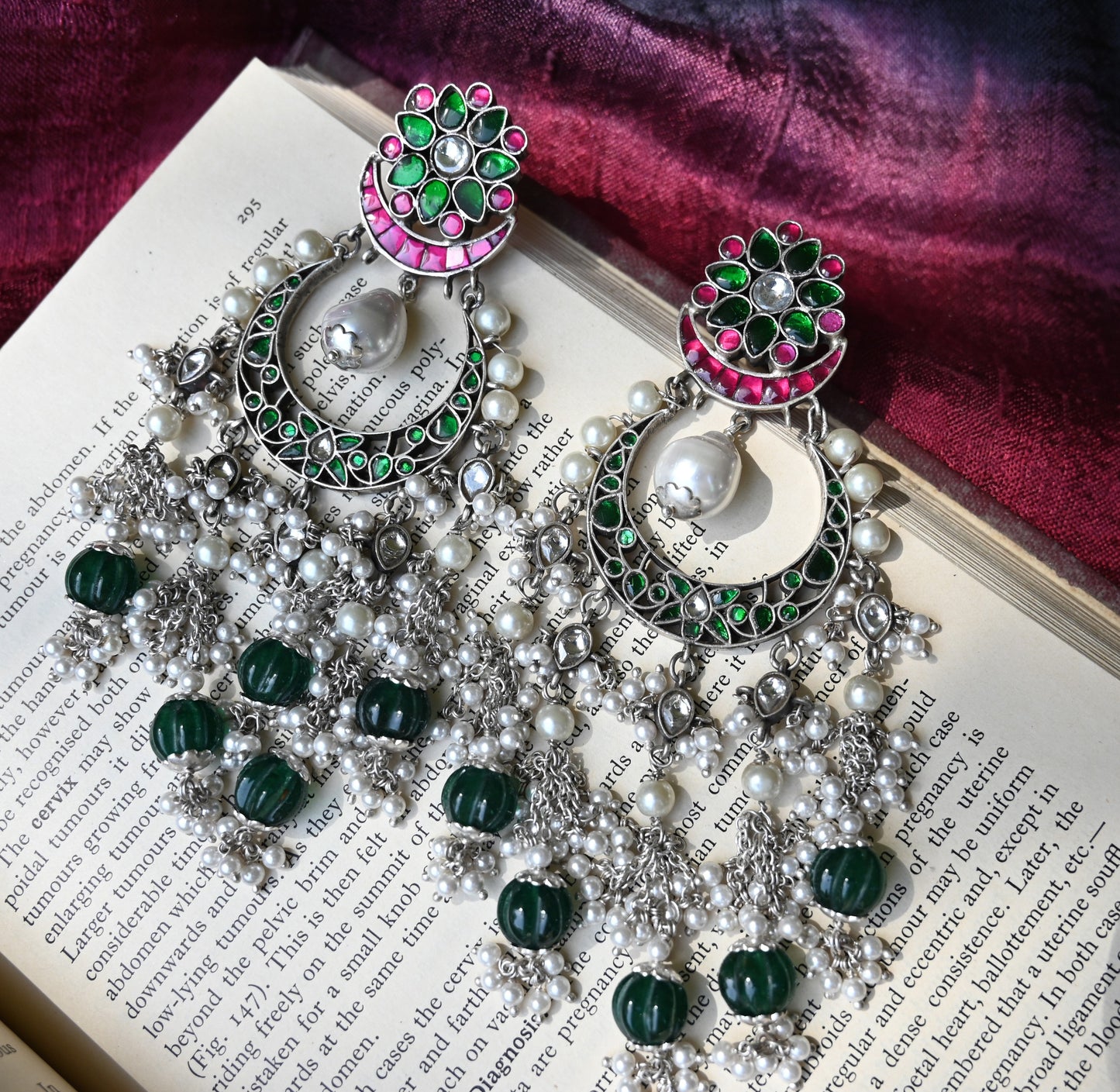 Silver Gleam Earrings