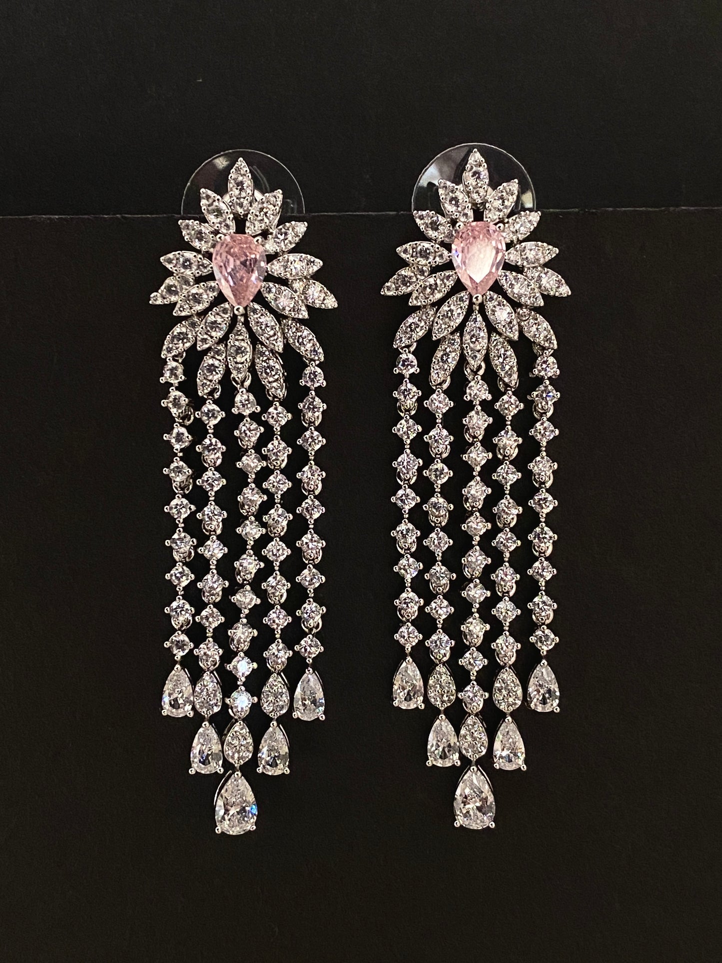 Diamond Rain Earrings