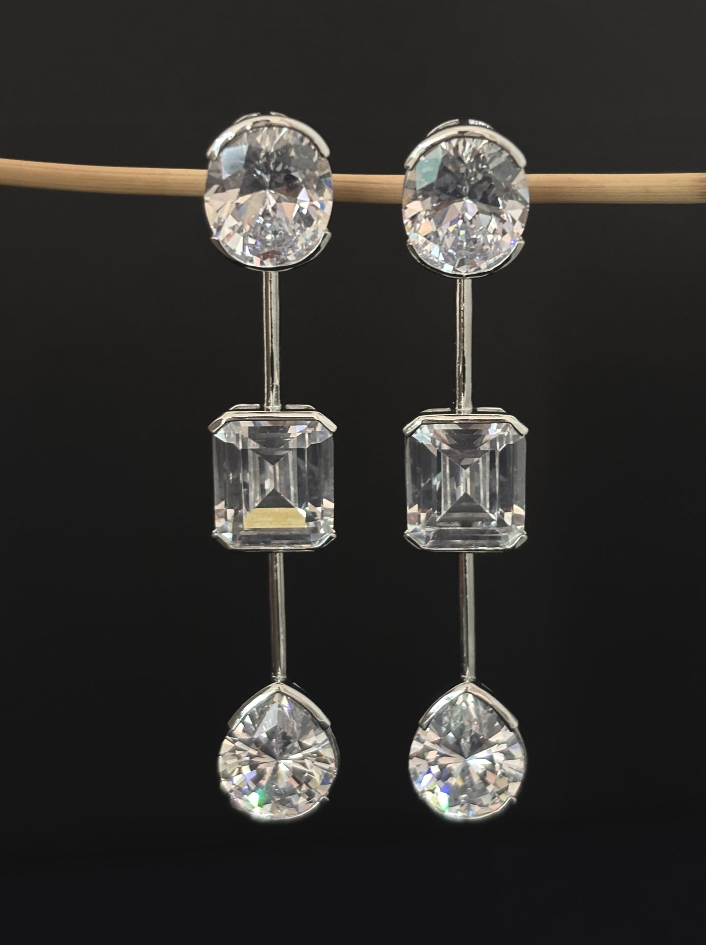 Linked Drop Earrings