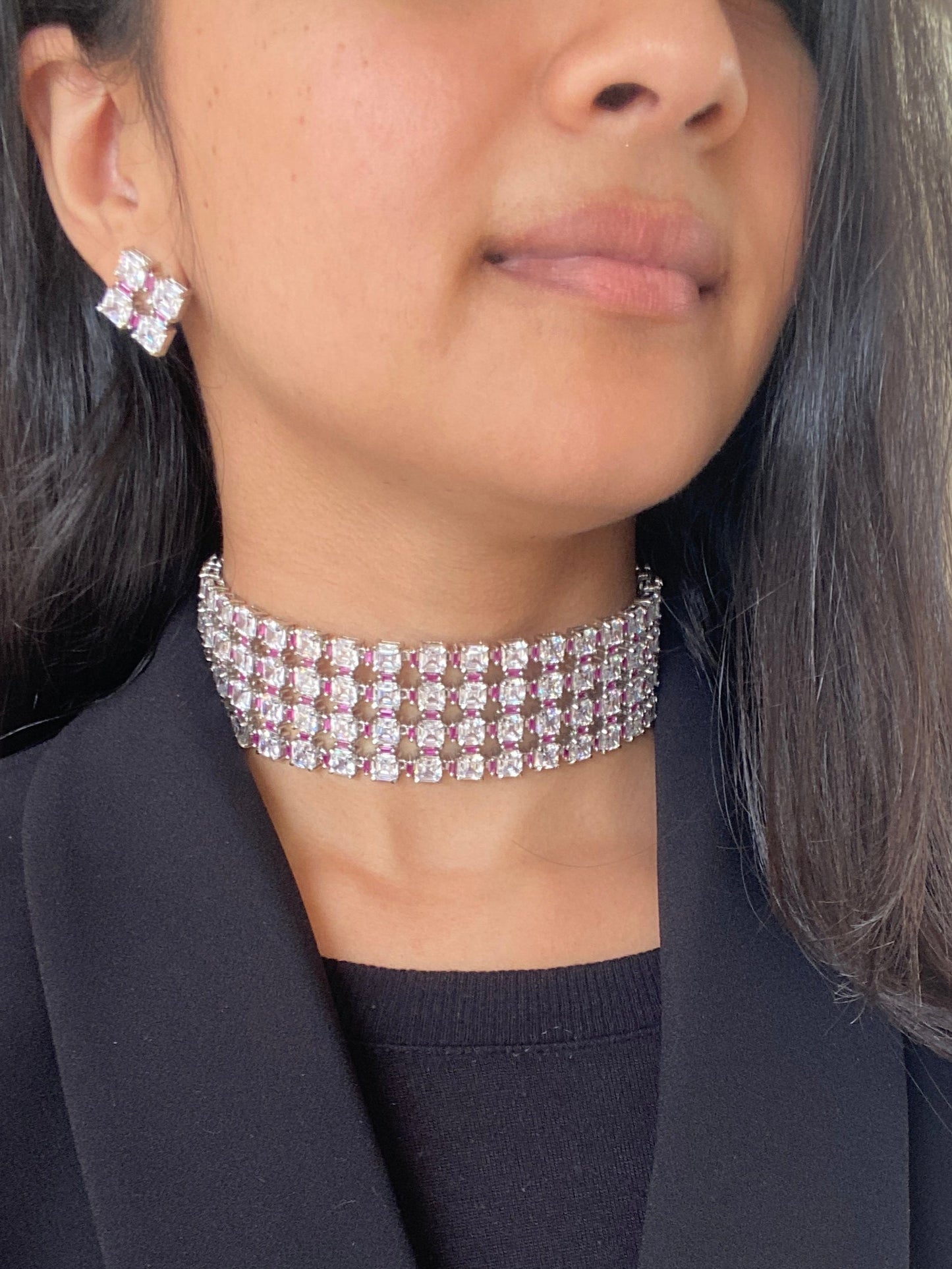 Diamond Dash Choker Set