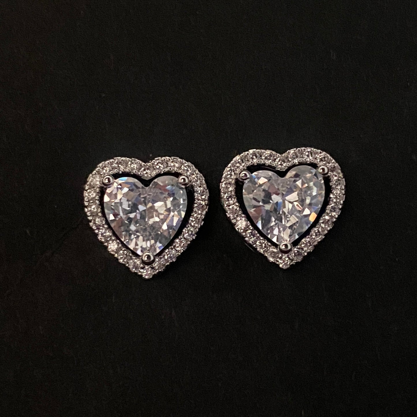 Heart Cut Studs