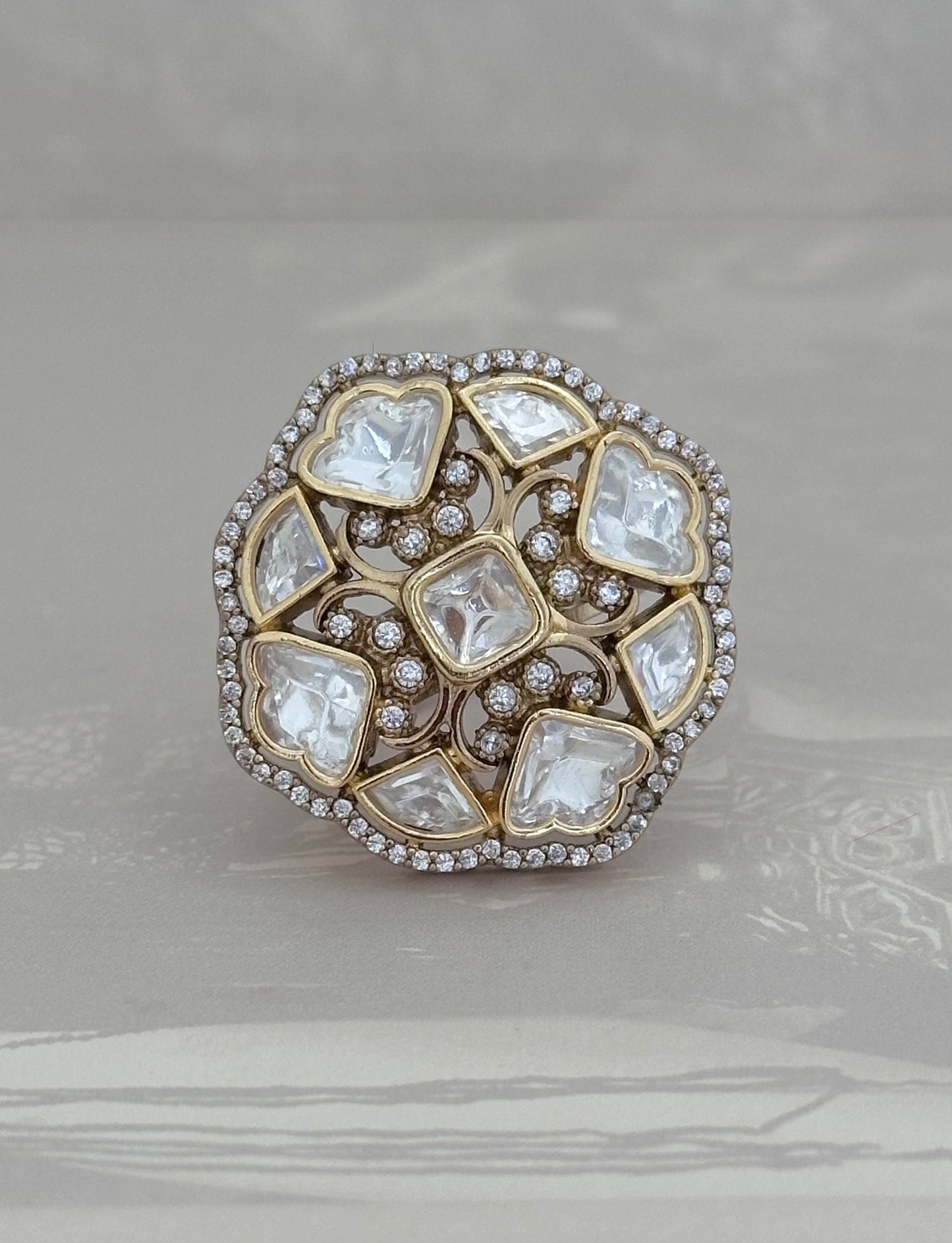 Moonlight Bloom Ring