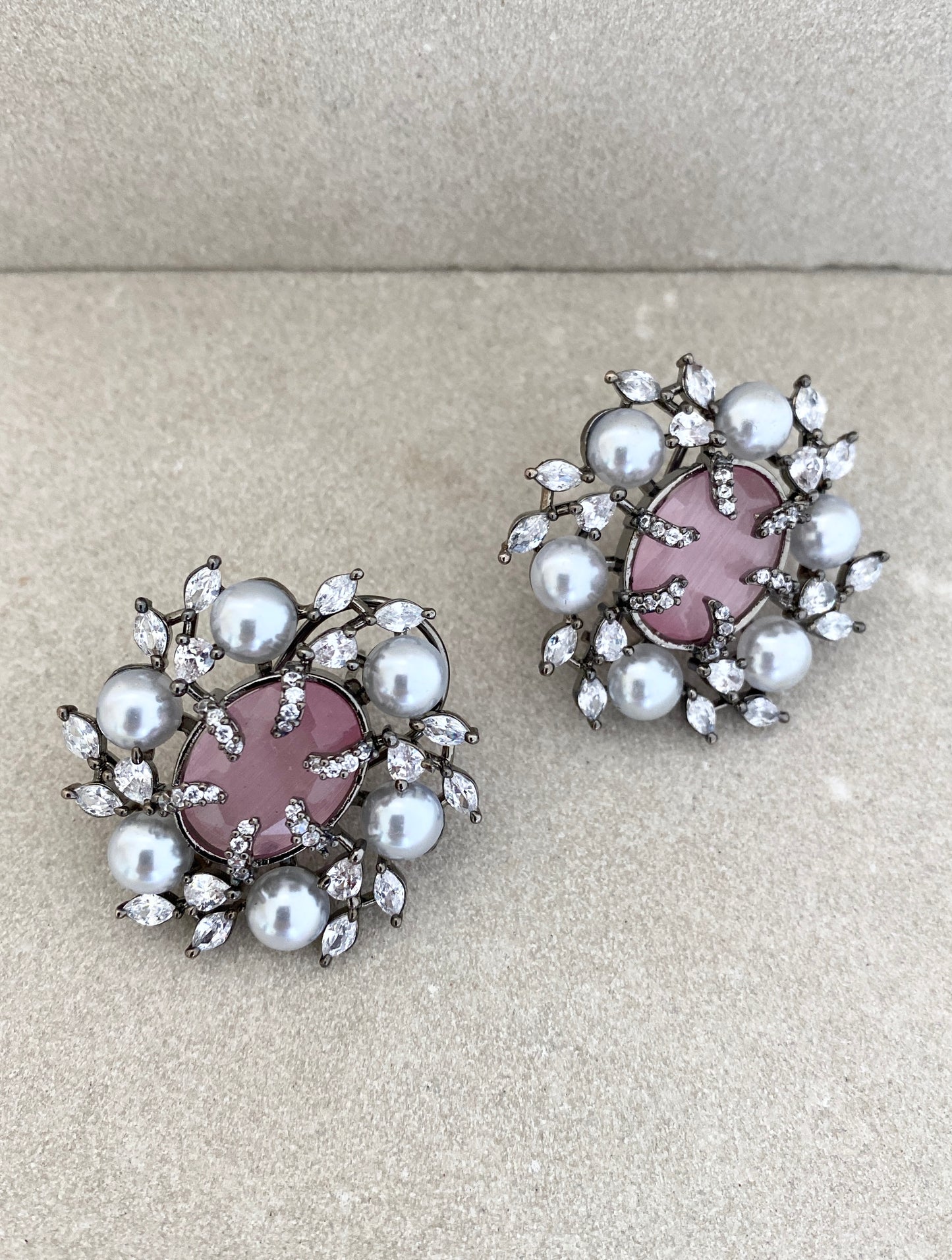 Victorian Pearl Studs