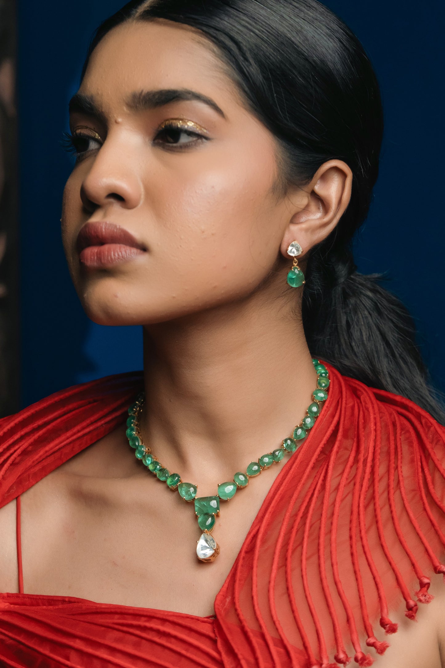 Emerald Polki Ensemble