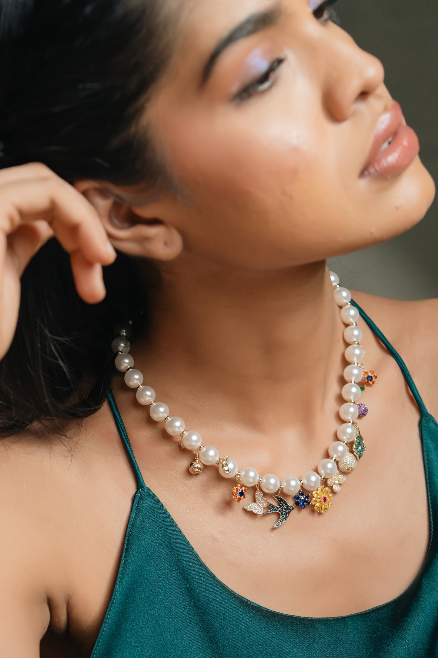 Pearl Charms Necklace