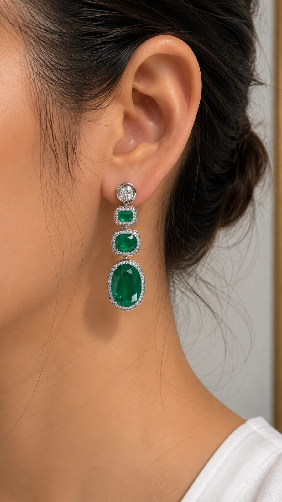 Masoom Minawala in Aria Earrings