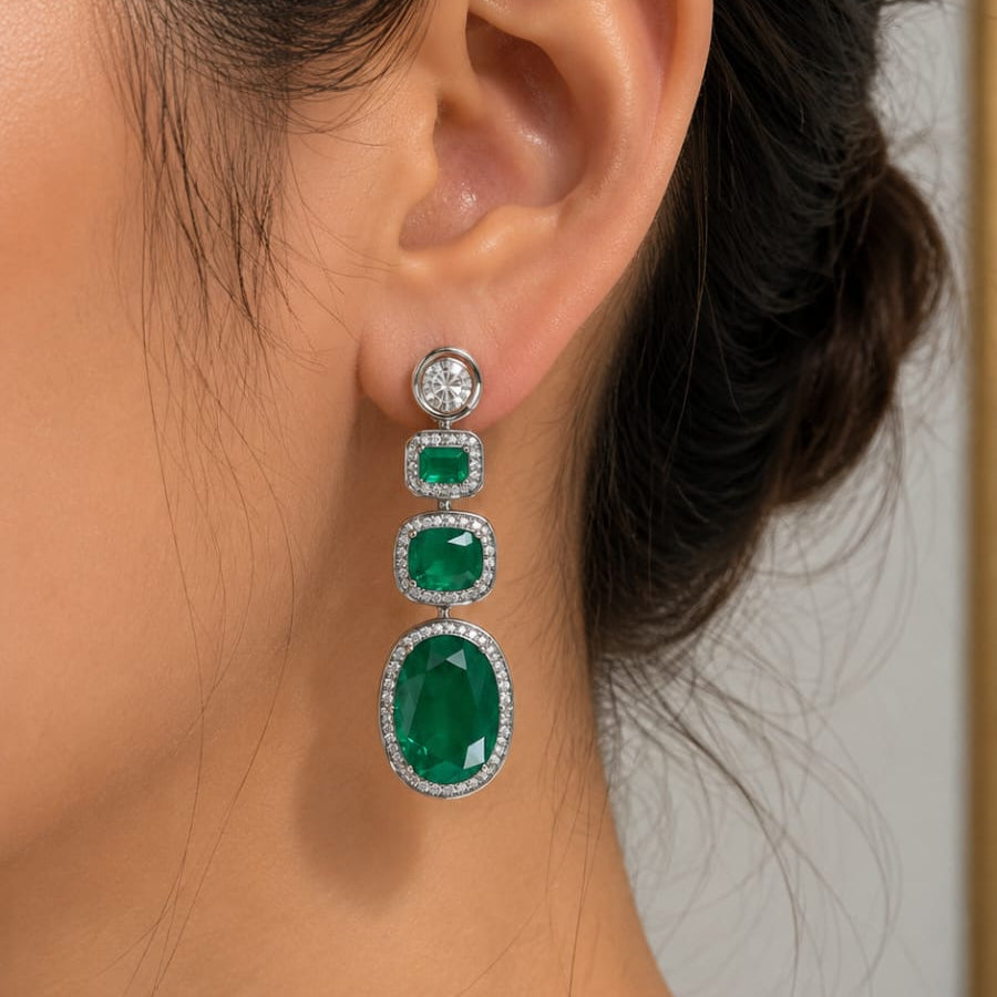 Masoom Minawala in Aria Earrings