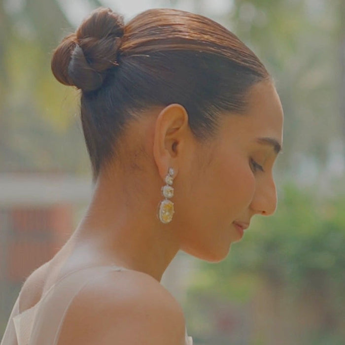 Masoom Minawala in Aria Earrings