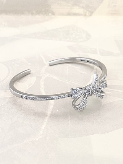 Grace Ribbon Bracelet Cuff