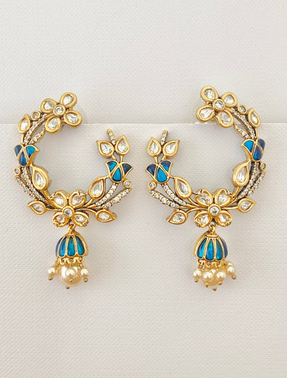 Moonvine Pearl Drop Earrings