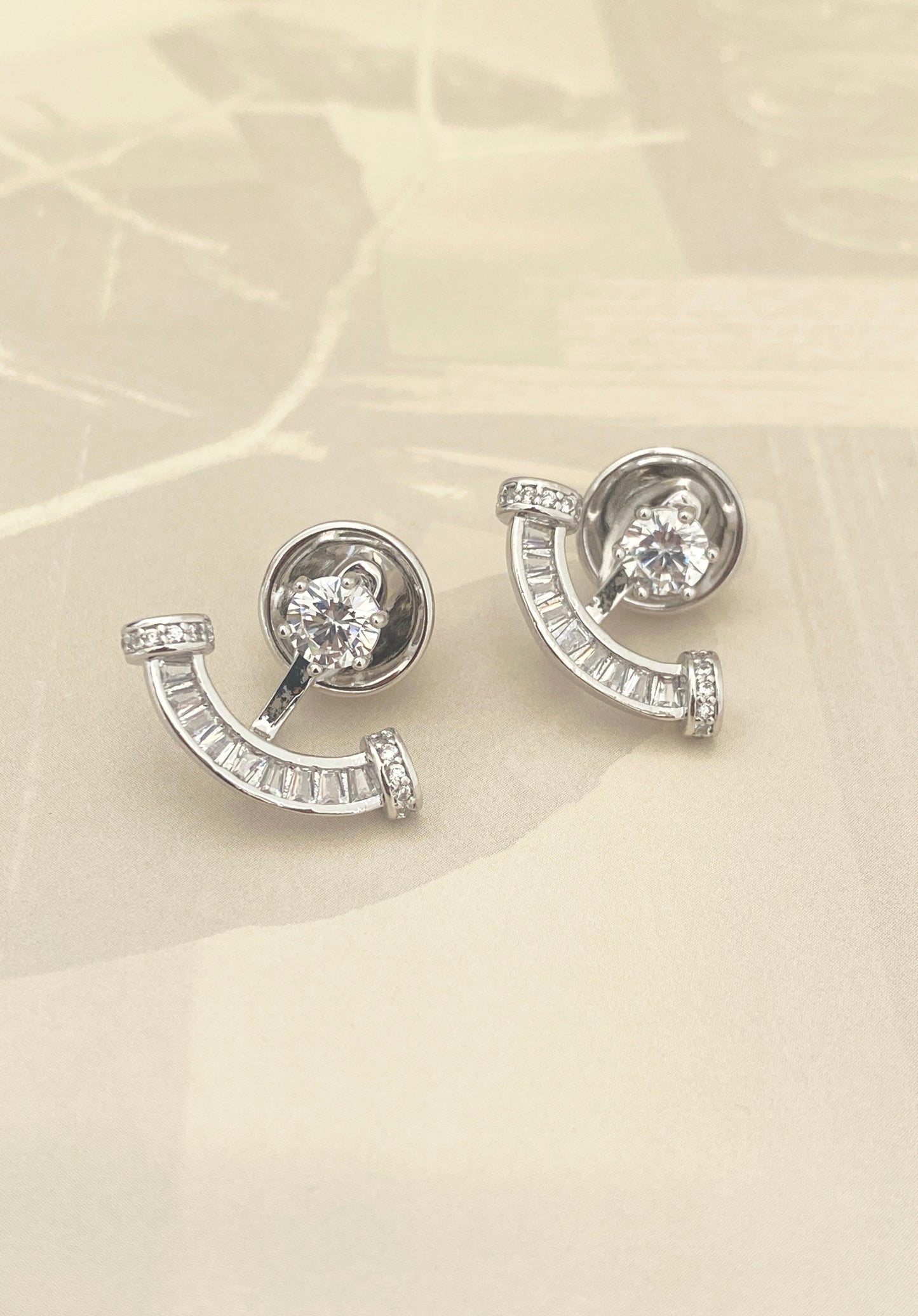 Moon Arc Studs