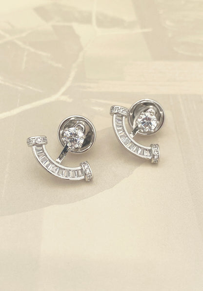 Moon Arc Studs