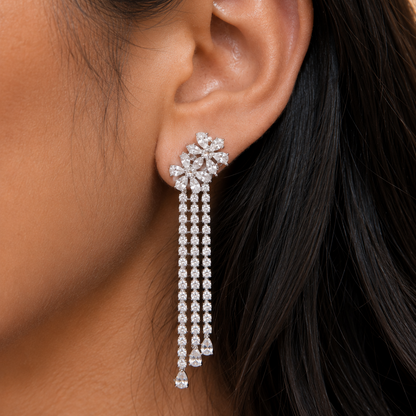 Diamond Stream Earrings