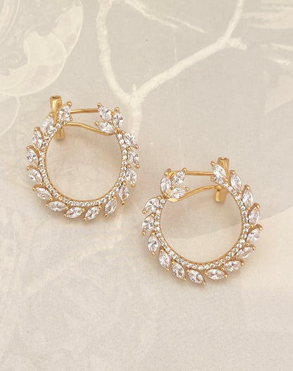 Ivory Bloom Studs