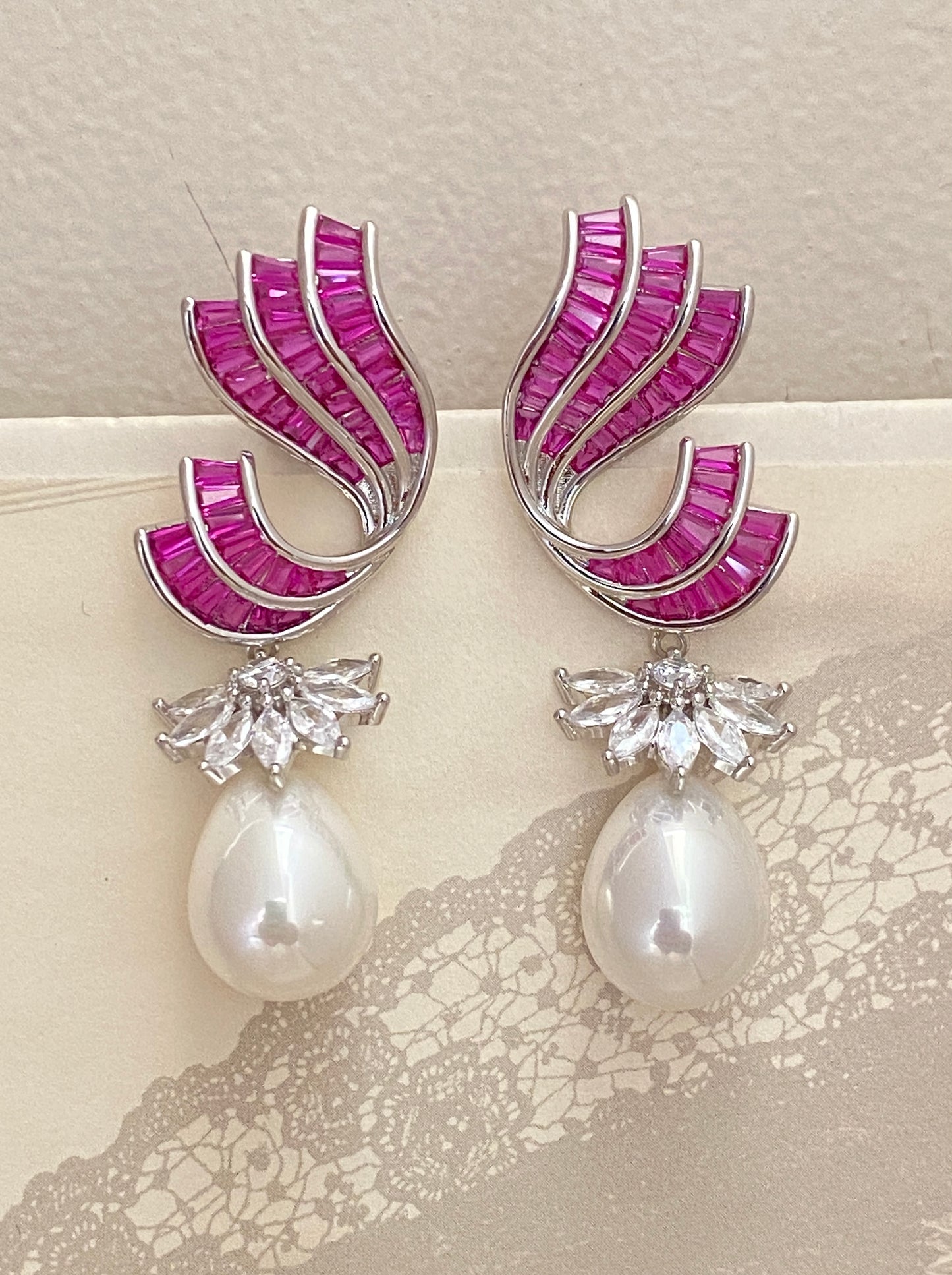 Blush Whisper Earrings