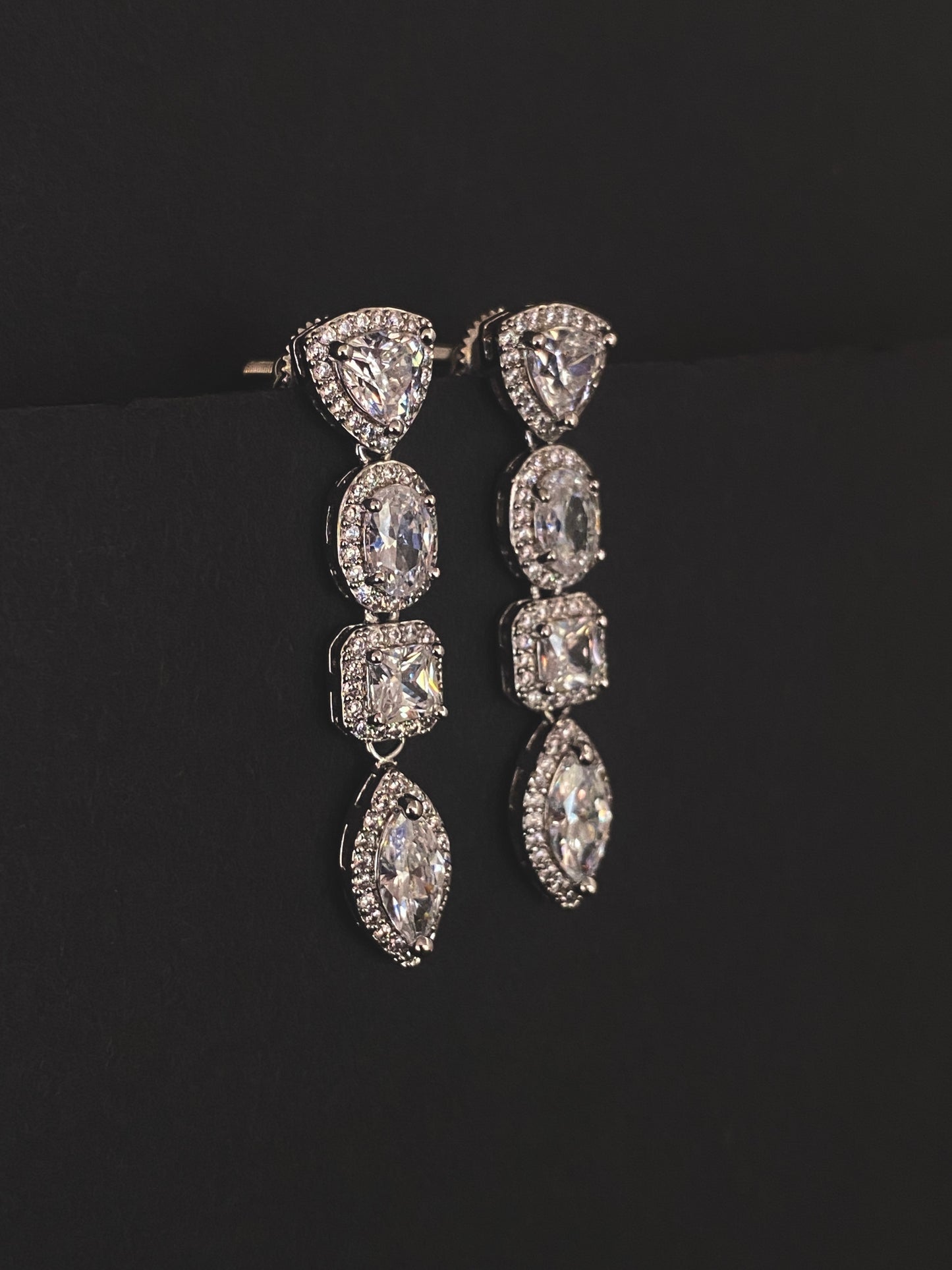 Diamond Drift Earrings