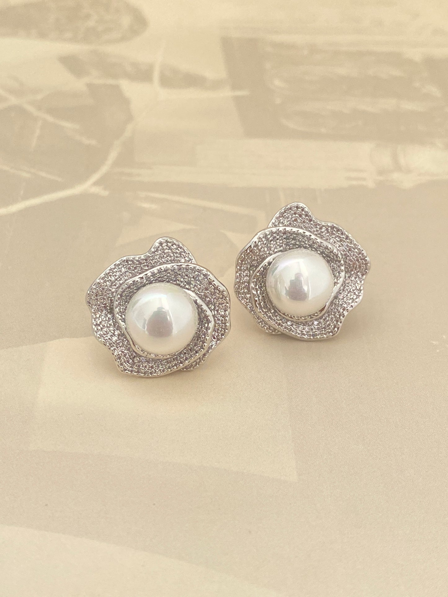 Frost Flower Studs