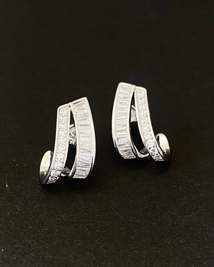 Crystal Arc Studs
