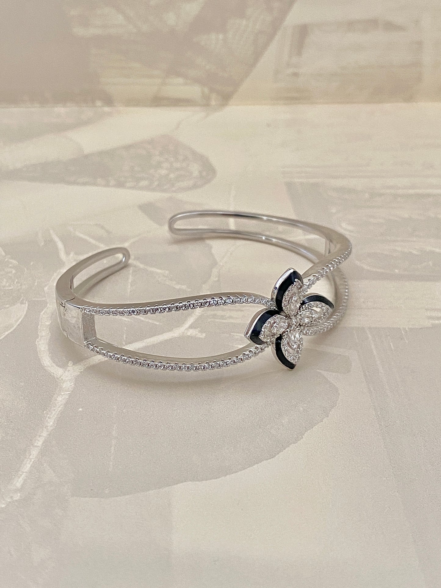 Floral Grace Cuff
