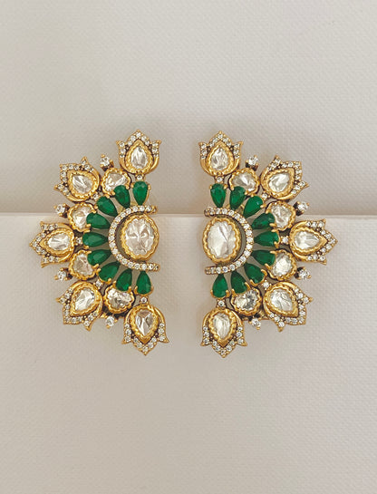 Kundan Bloom Studs