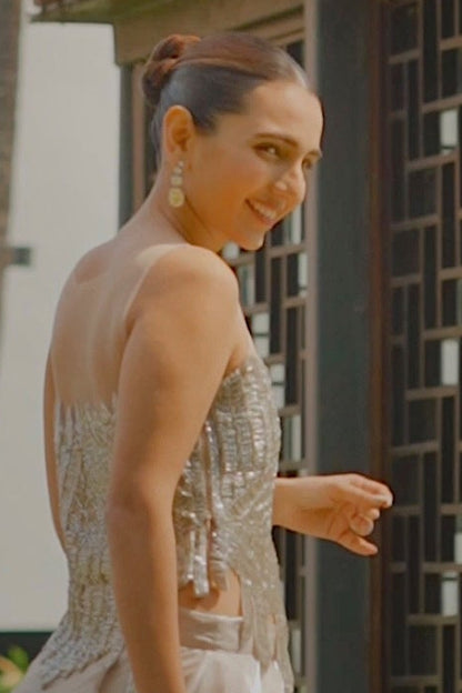 Masoom Minawala in Aria Earrings