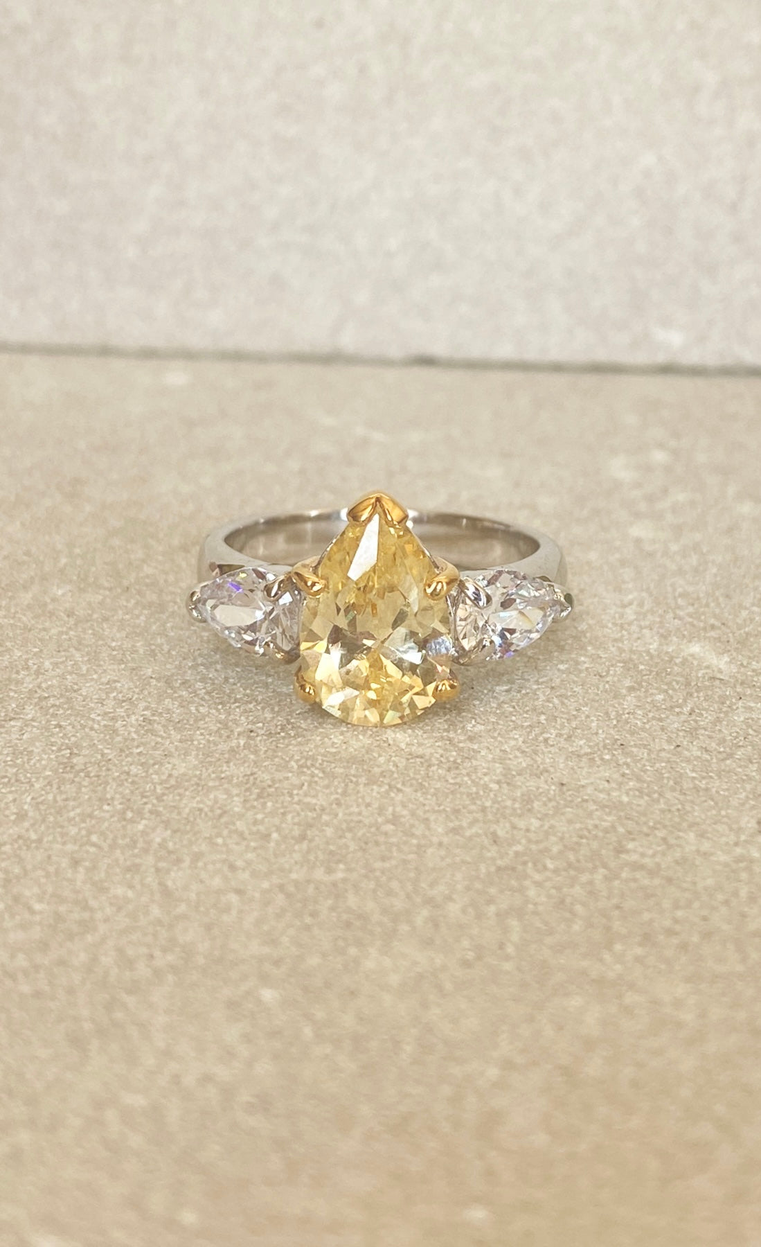 Yellow Sapphire Ring