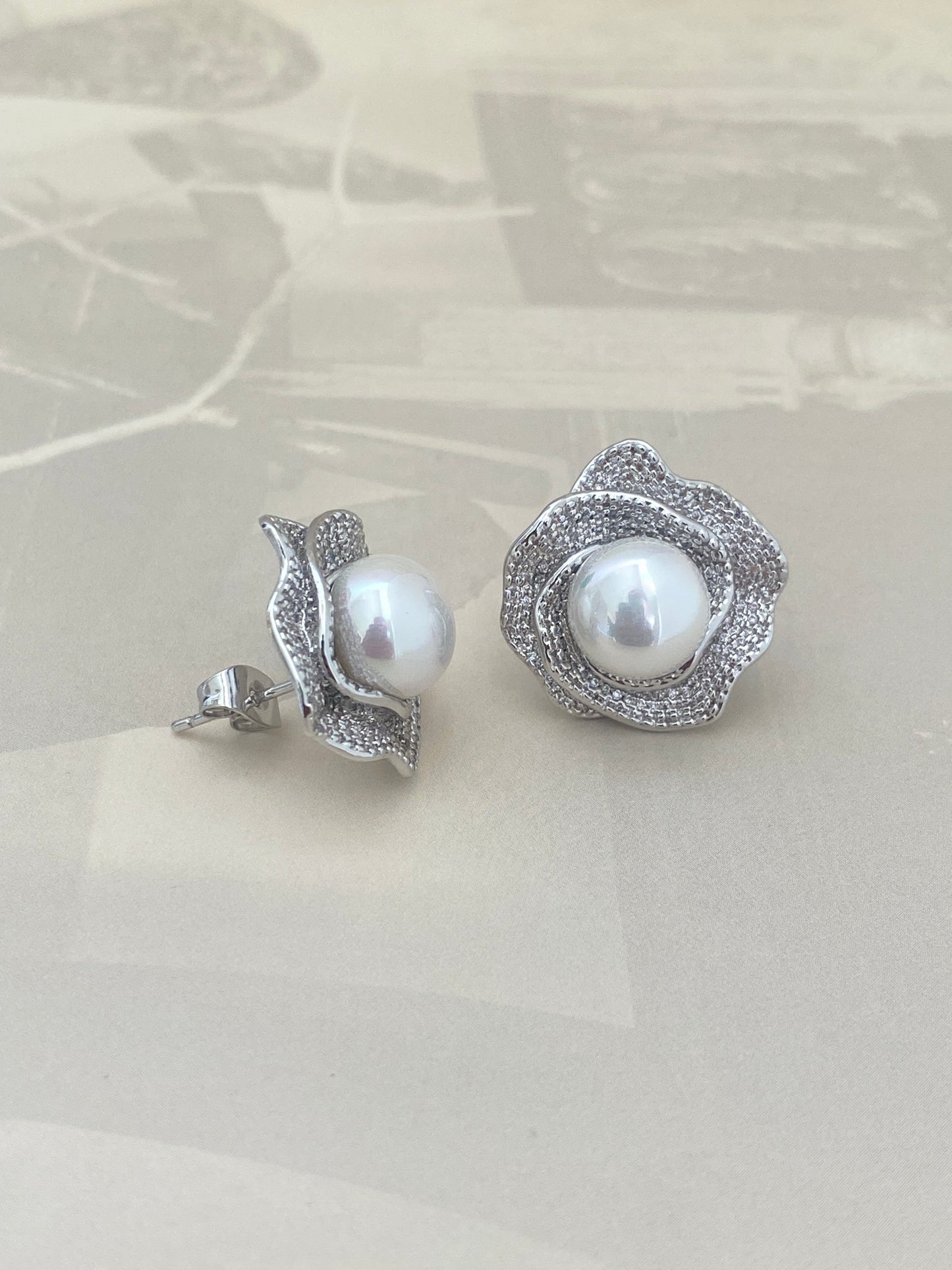 Frost Flower Studs