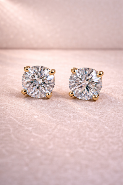 Solitaire Prestige Studs (5 CT)