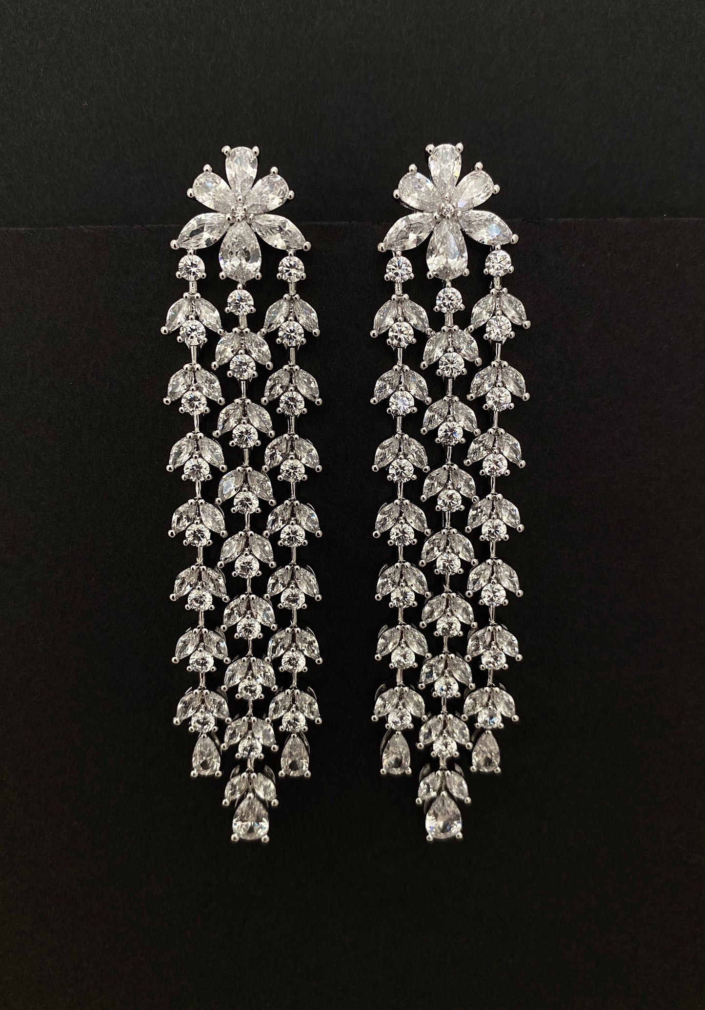 Floral Dangle Earrings