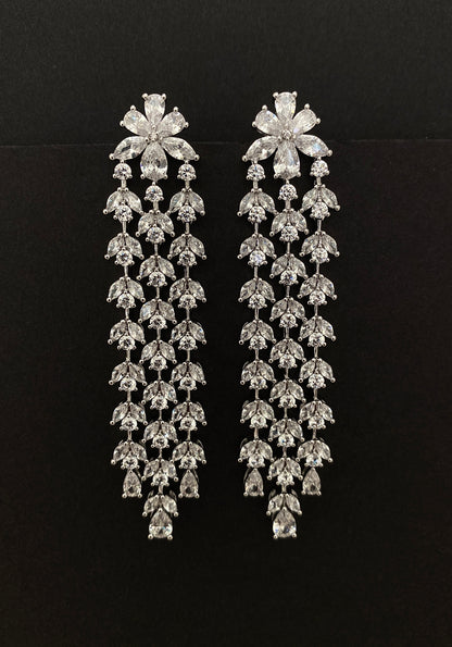 Floral Dangle Earrings