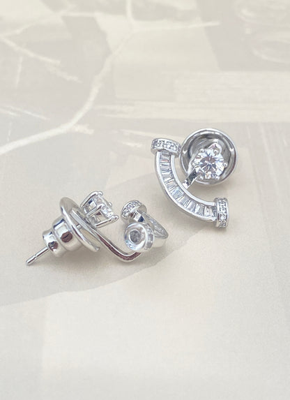 Moon Arc Studs