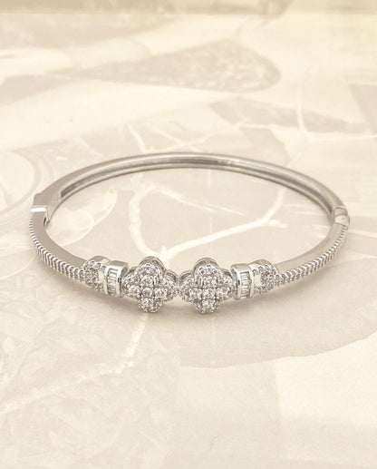Bloom Knot Crystal Cuff