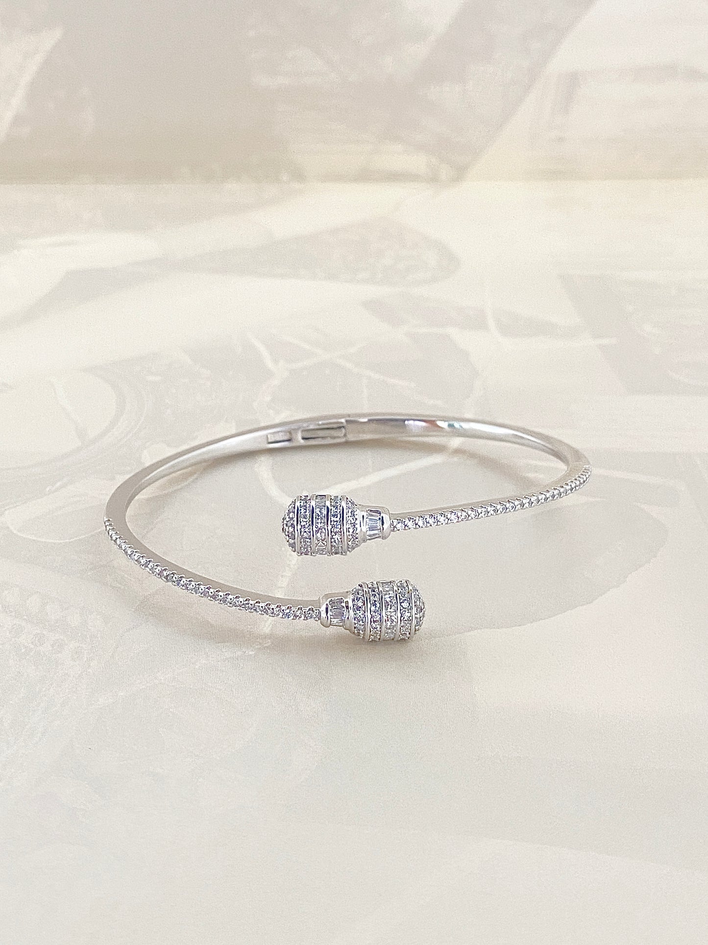 Twilight Twist Pavé Cuff