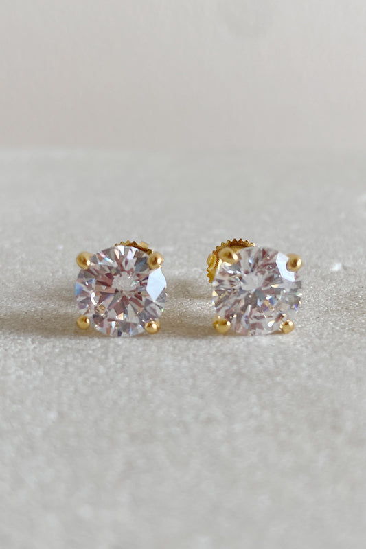 1 Carat Solitaire studs