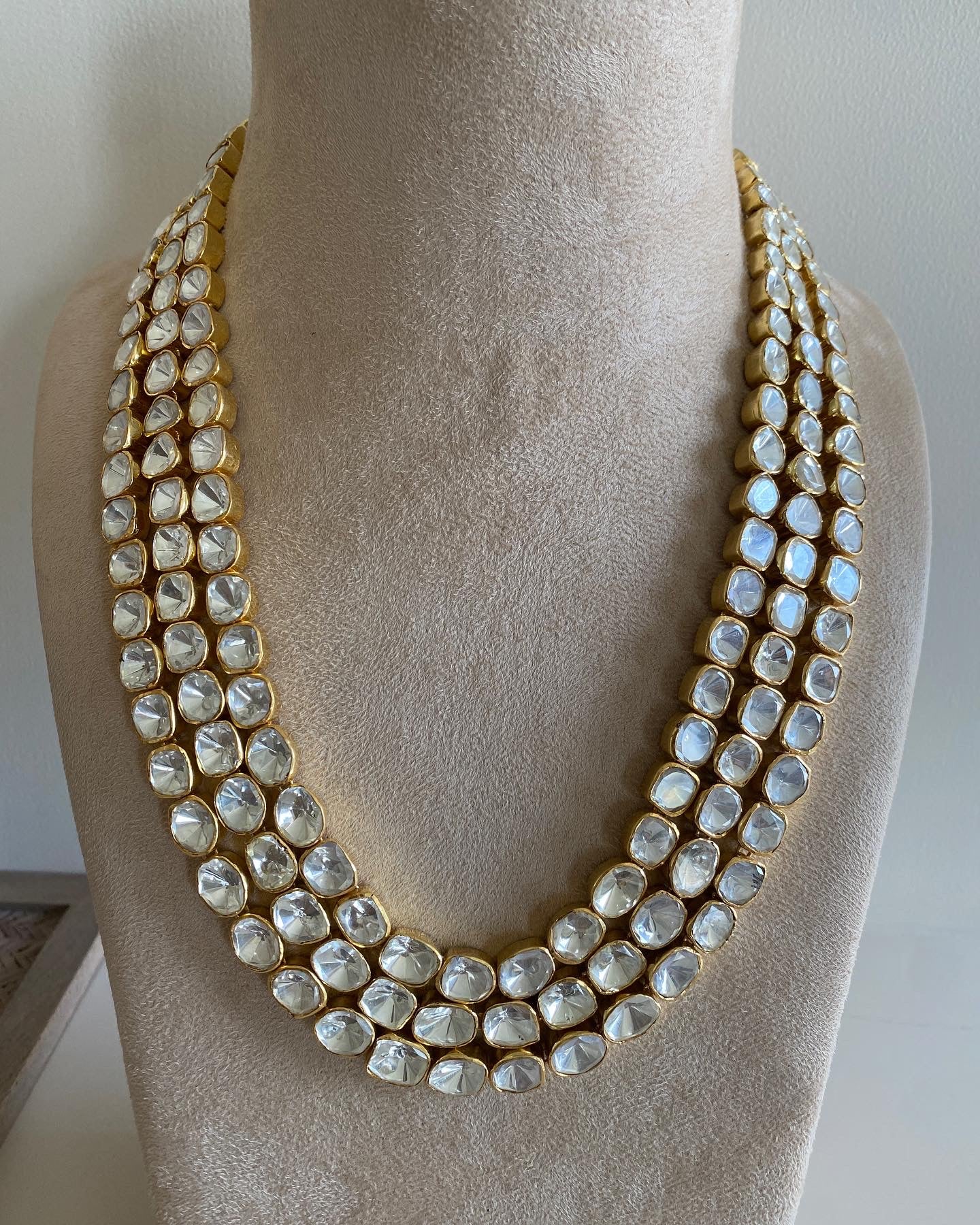 Pristine Polki Necklace Set