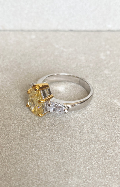 Yellow Sapphire Ring