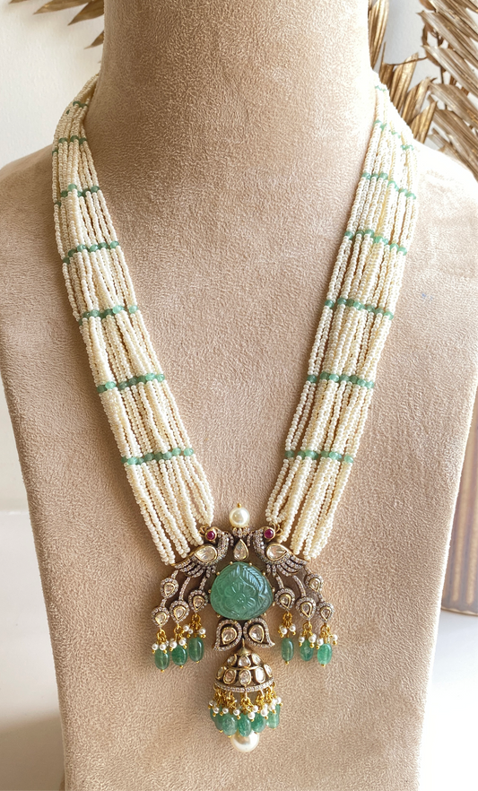 Emerald Garland Necklace