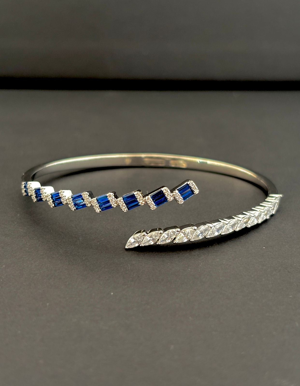 Curved Accent Bracelet Cuff