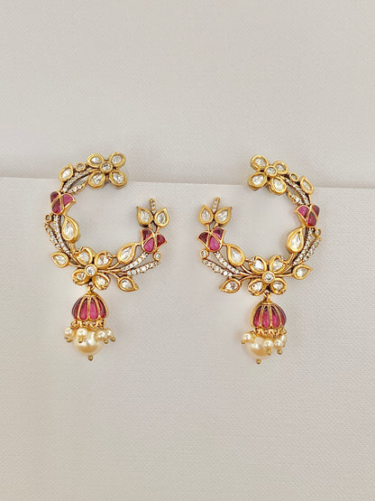 Moonvine Pearl Drop Earrings
