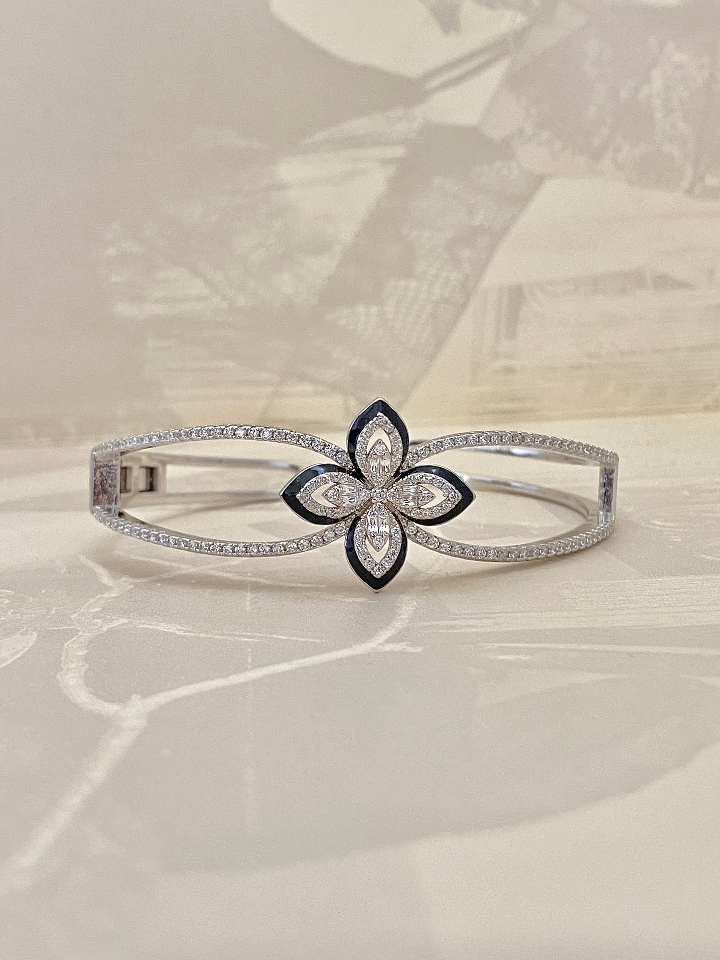 Floral Grace Cuff