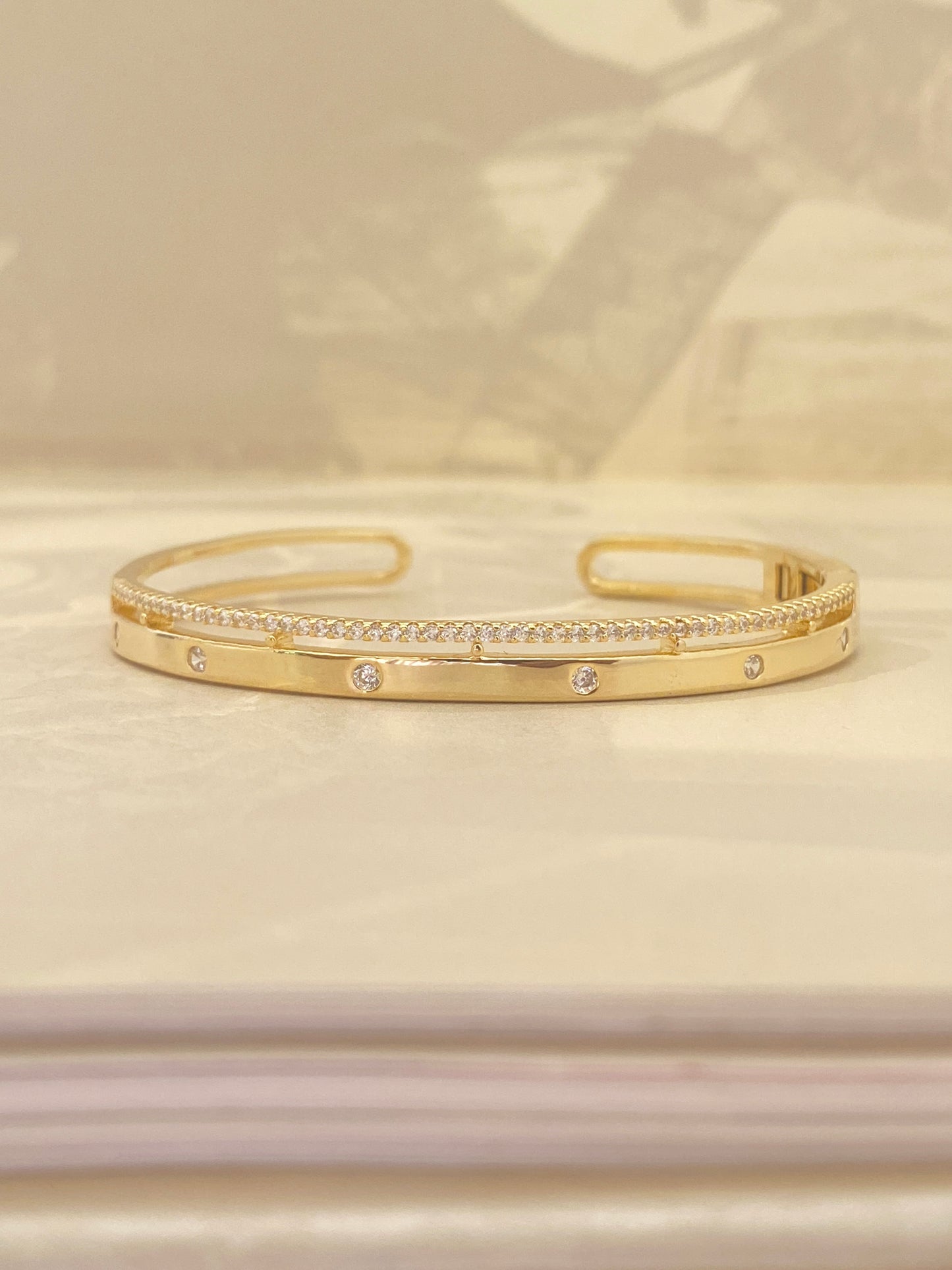 Starlight Pavé Bracelet Cuff